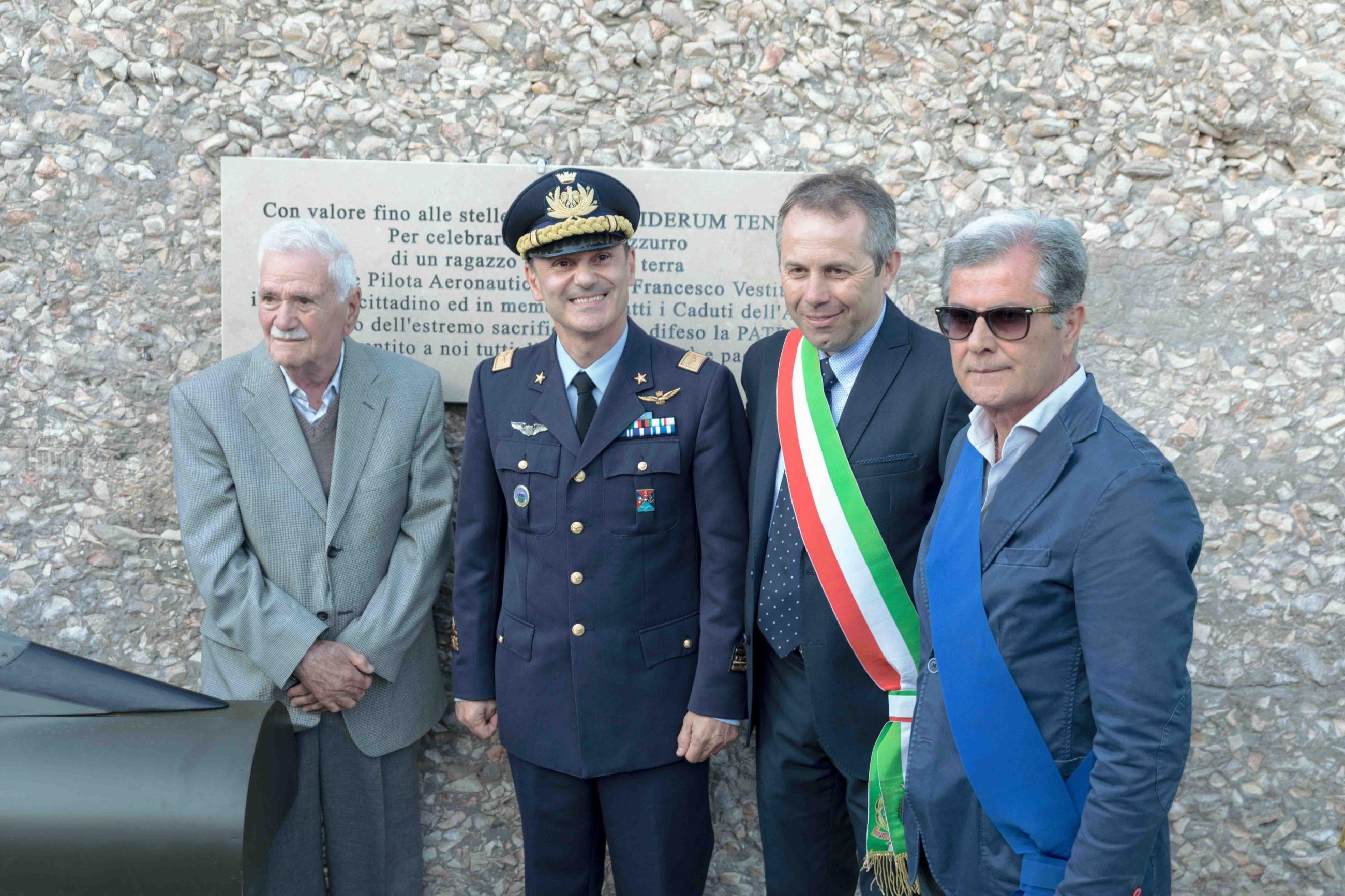 Inaugurazione Piazzale Aeronautica Militare a Giovinazzo
