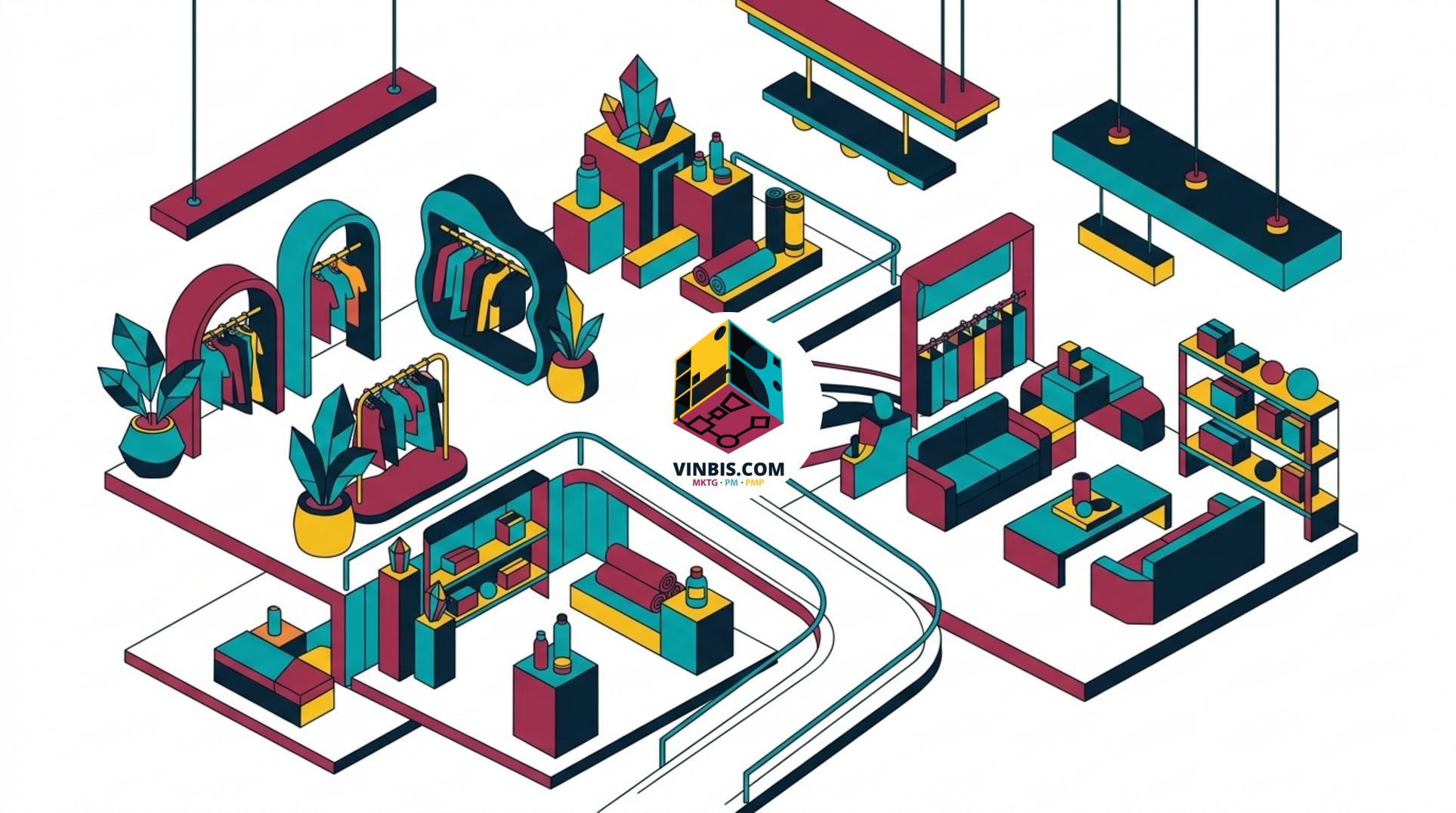 Campagna di marketing di JCPenney ispirata al wellness e al retail · Immagine illustrativa generata mediante intelligenza artificiale.