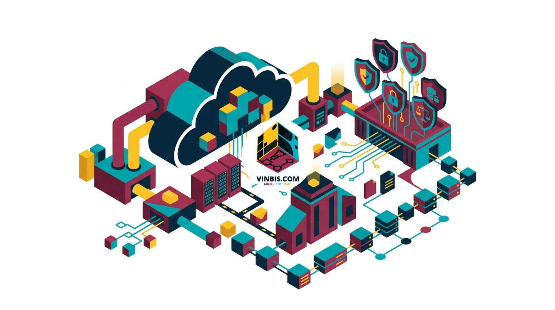 Infrastrutture cloud e servizi digitali europei · Immagine illustrativa generata mediante intelligenza artificiale.