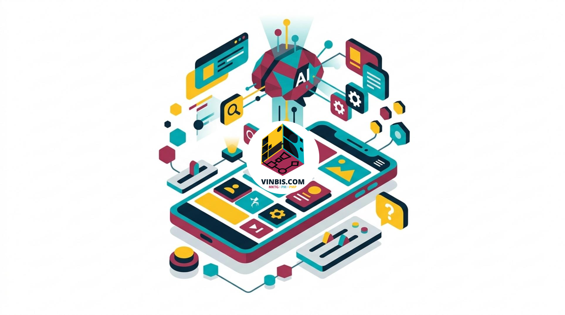 Interfaccia di Google Discover con funzioni di personalizzazione basate sull’intelligenza artificiale · Immagine illustrativa generata mediante intelligenza artificiale.