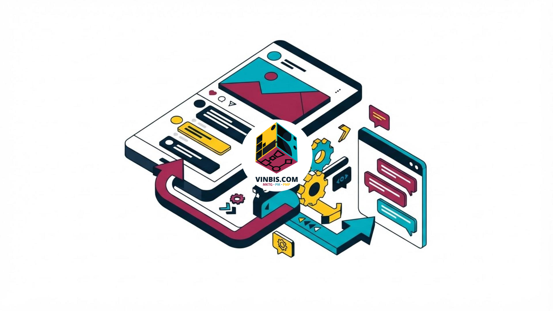 Illustrazione di un commento a un’inserzione Instagram collegato a un messaggio diretto · Immagine illustrativa generata mediante intelligenza artificiale.
