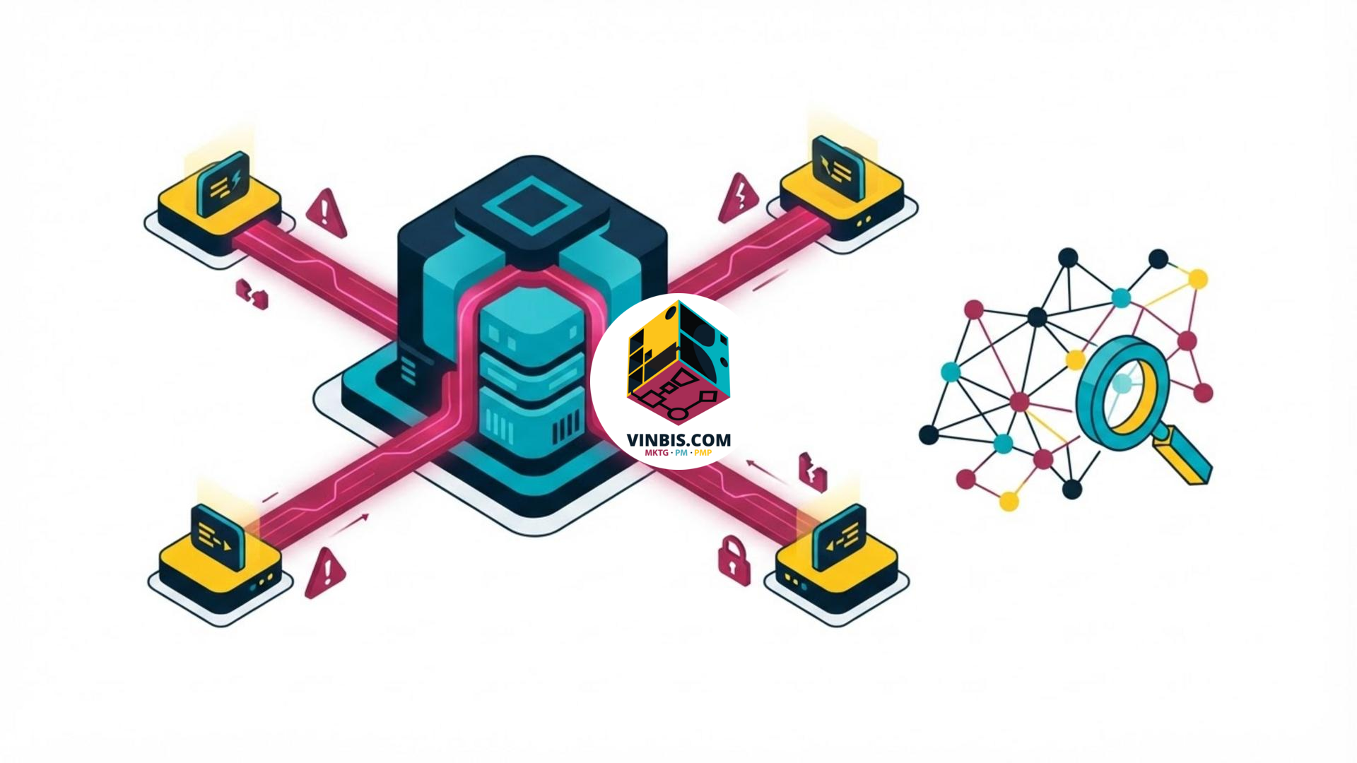 Illustrazione di un sistema di intelligenza artificiale sottoposto a test di sicurezza · Immagine illustrativa generata mediante intelligenza artificiale.