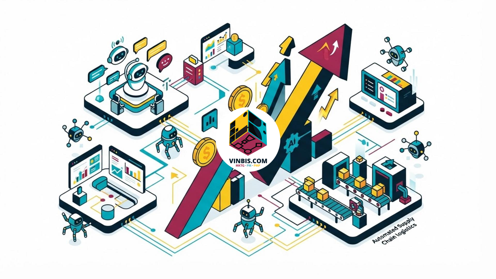 Piattaforma Tiledesk per la creazione e l’orchestrazione di agenti AI · Immagine illustrativa generata mediante intelligenza artificiale.