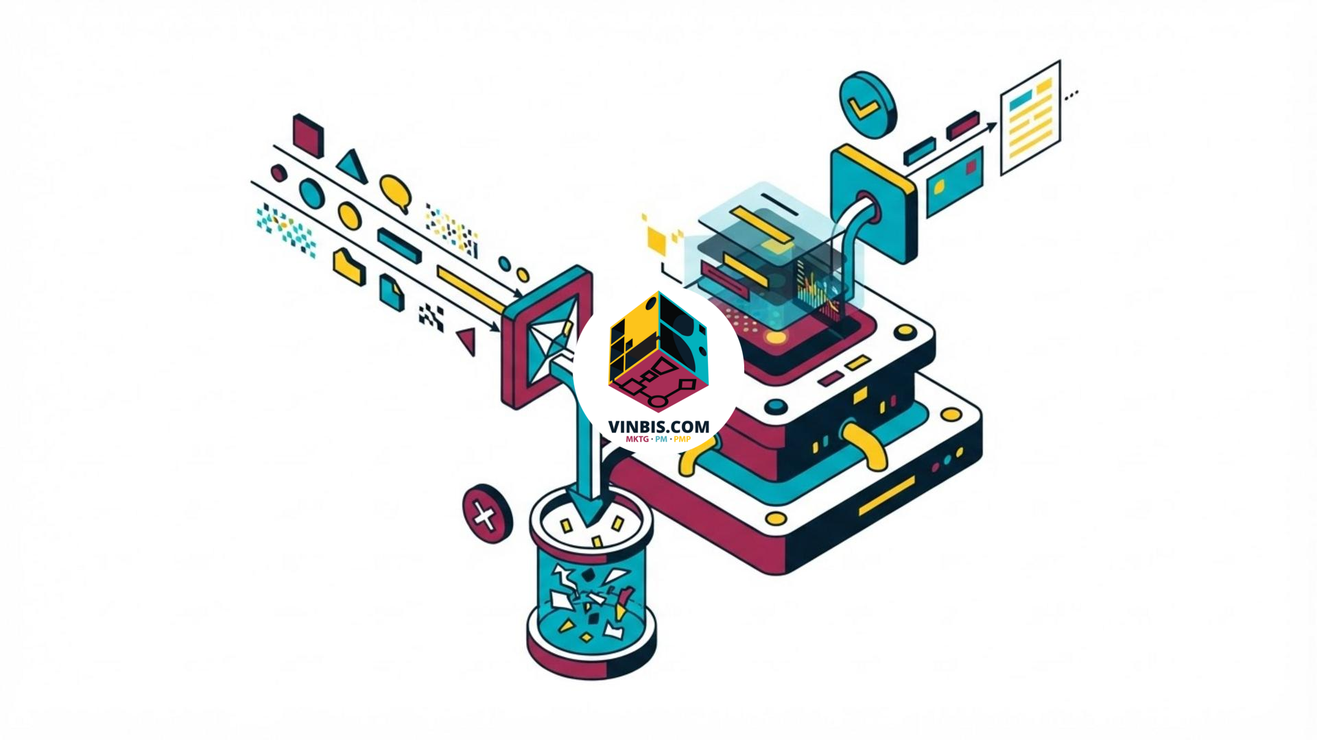 Illustrazione concettuale di un sistema AI che rileva contenuti spam · Immagine illustrativa generata mediante intelligenza artificiale.