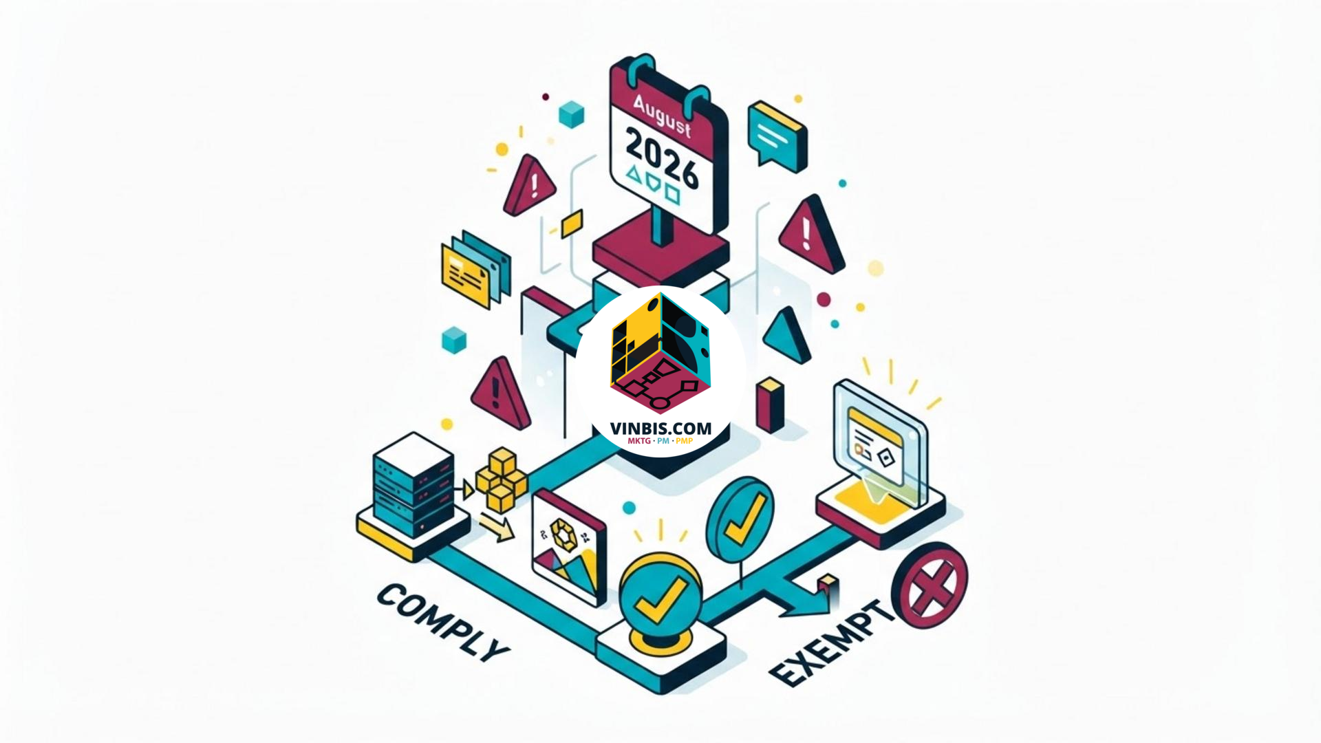Illustrazione di un contenuto digitale generato dall’intelligenza artificiale con simbolo di trasparenza · Immagine illustrativa generata mediante intelligenza artificiale.