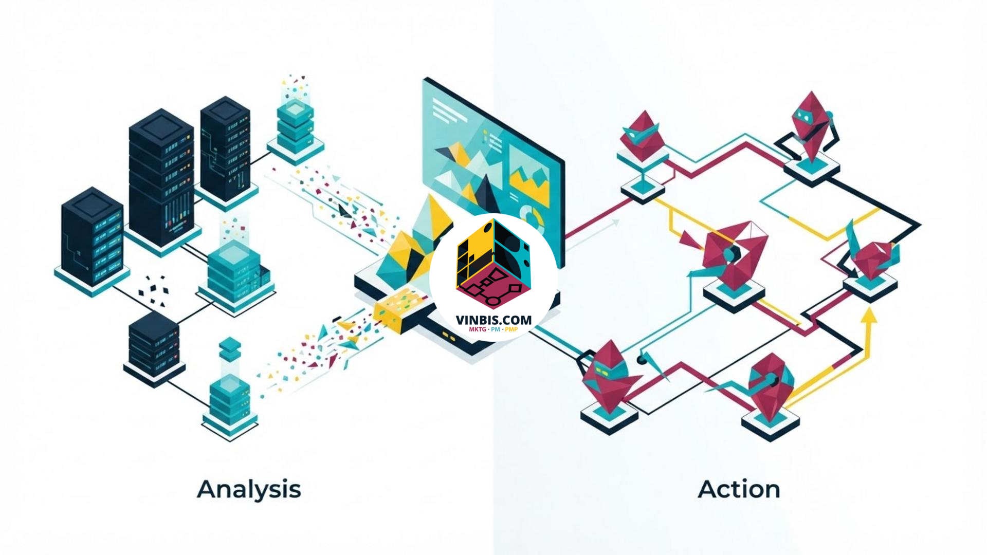 Rete aziendale gestita con strumenti di intelligenza artificiale · Immagine illustrativa generata mediante intelligenza artificiale.
