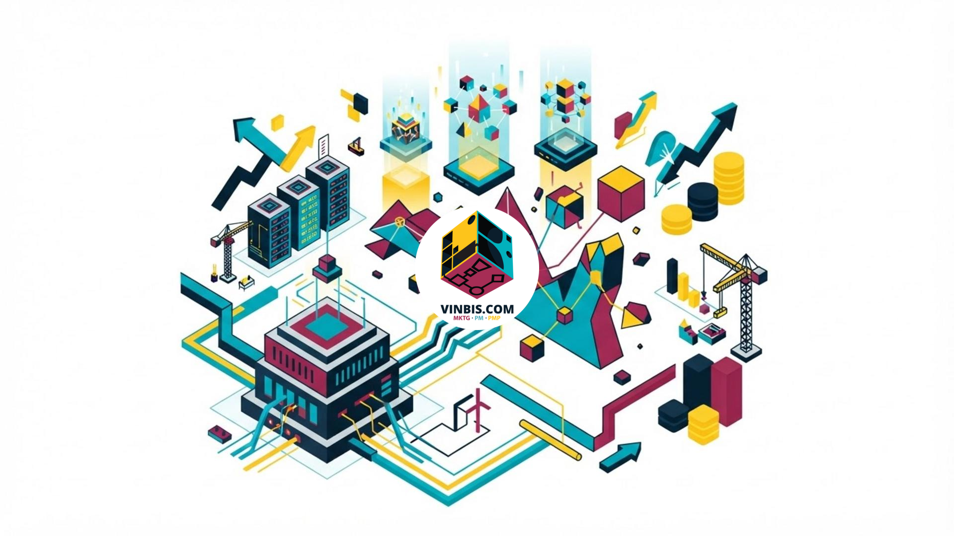 Infrastrutture fisiche per l’intelligenza artificiale e il cloud · Immagine illustrativa generata mediante intelligenza artificiale.